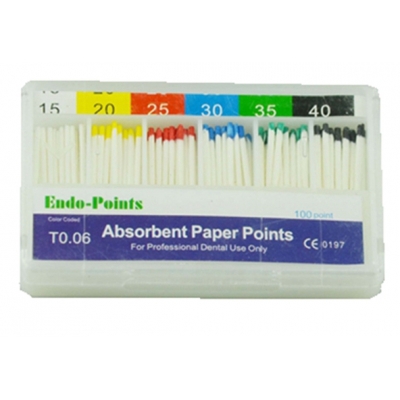 Puntos de papel absorbente Endo-Points