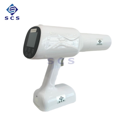 Dental gun type x ray machine